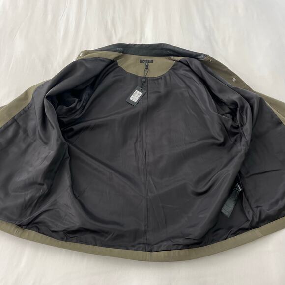 Rag & Bone NWT Light Olive Green Cassandra Chore Coat Barn Jacket, Size Medium - Picture 7 of 12